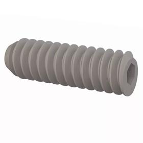 Set Screws - Plastic Hex Socket