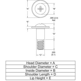 P090747_Shoulder_Screws-Phillips - Line Drawing