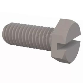 Hex Head Cap Screws - Plastic