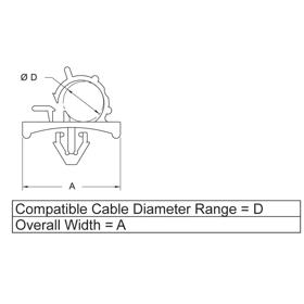 P110750_Cable_Clamps_-_Plug_In_Locking - Line Drawing