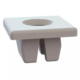 Screw Grommets - Natural, Square Hole