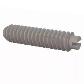 Set Screws - Plastic Slotted