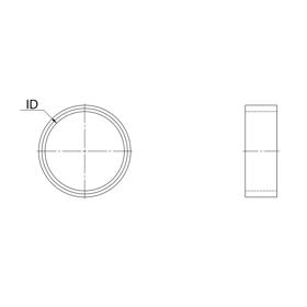 Fire Protection Sleeves - Line Drawing