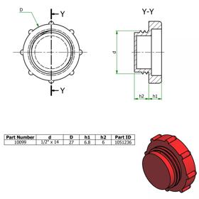 Threaded Protection Plugs - BSP/Gas Threads