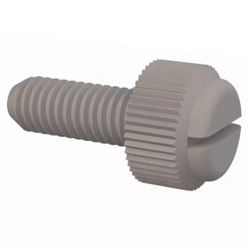 Thumb Screws - Knurled Plastic with Slot