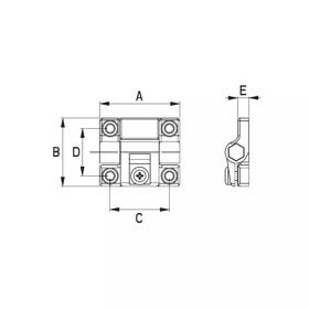 P020360_Screw_On_Concealed_Hinges - Line Drawing