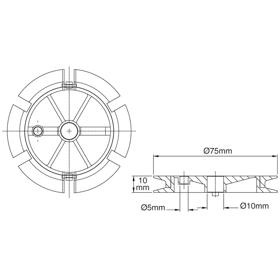 P110525_Fibre_Reels-Winding_Reel - Line Drawing