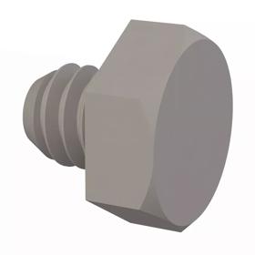 Hex Head Cap Screws - Plastic