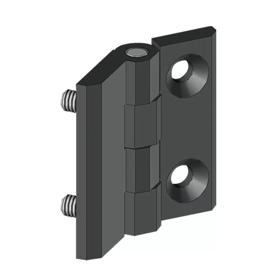 Leaf Hinges - Half Threaded Stud & Half Counter Sunk