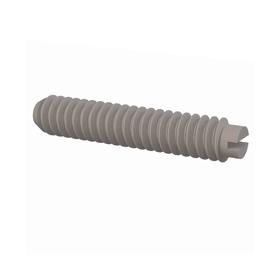 Set Screws - Plastic Slotted