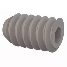 Set Screws - Plastic Hex Socket
