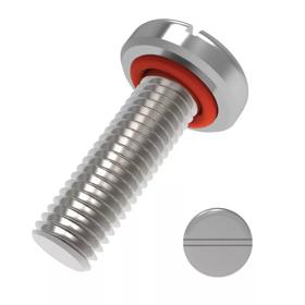 Pan Head Seal Screws - Slotted