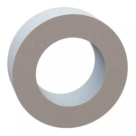 Non Threaded Spacer - Plastic