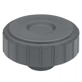 Fluted Grip Knobs - Threaded Insert