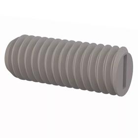 Set Screws - Plastic Slotted