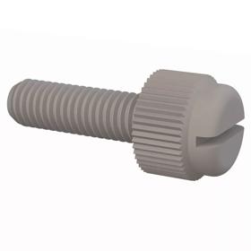 Thumb Screws - Knurled Plastic with Slot