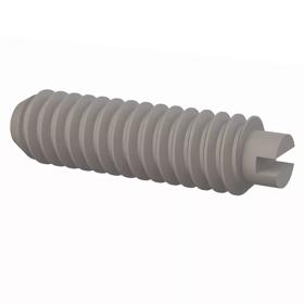Set Screws - Plastic Slotted