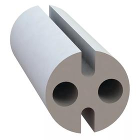 LED Spacers - Round, Imperial Spacers, Natural, Closed, T-1 3/4
