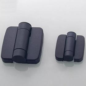 Leaf Hinges - Through Hole Mount with Cover Plate