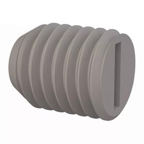 Set Screws - Plastic Slotted