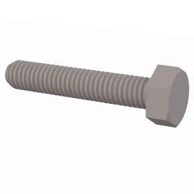 Hex Head Cap Screws - Plastic
