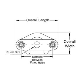 Actuator Plate - Line Drawing