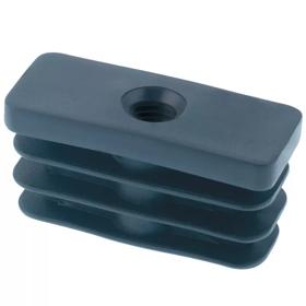 Rectangular Threaded Inserts & Glides - Metal