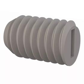 Set Screws - Plastic Slotted