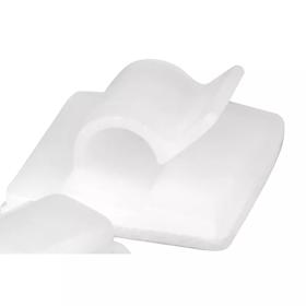Wire Clip - Plastic, Adhesive Mount