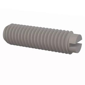 Set Screws - Plastic Slotted