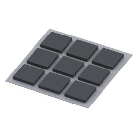 Self-Adhesive, Screw-On Feet and Bumpers