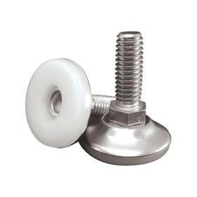Stud Mount Leveling Feet - Plastic Rigid Base