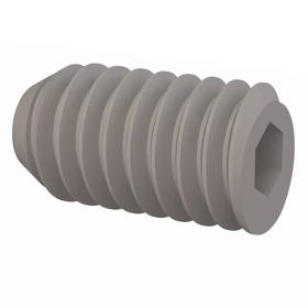 Set Screws - Plastic Hex Socket