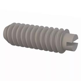 Set Screws - Plastic Slotted