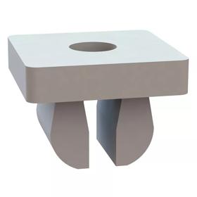 Screw Grommets - Natural, Square Hole