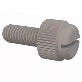 Thumb Screws - Knurled Plastic with Slot