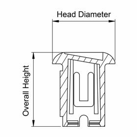 P160100_LED_Lens_Holders - Line Drawing