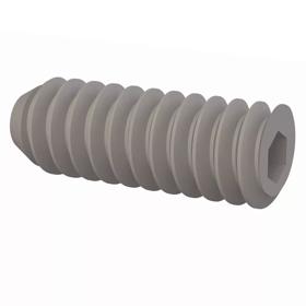 Set Screws - Plastic Hex Socket