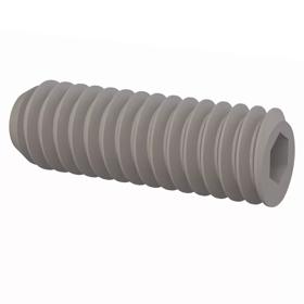 Set Screws - Plastic Hex Socket