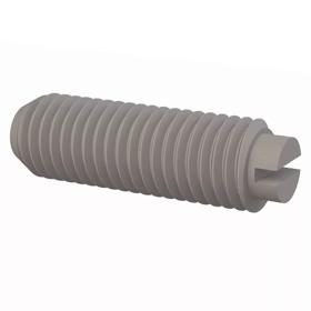 Set Screws - Plastic Slotted