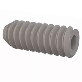 Set Screws - Plastic Hex Socket