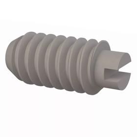 Set Screws - Plastic Slotted