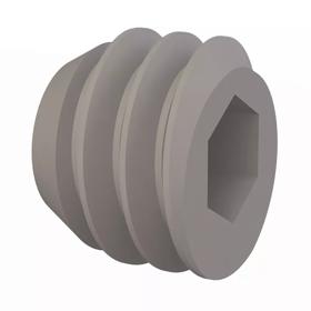 Set Screws - Plastic Hex Socket