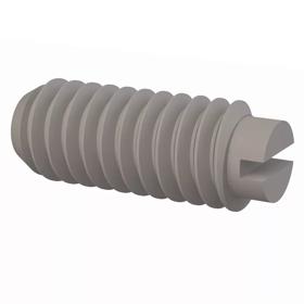 Set Screws - Plastic Slotted