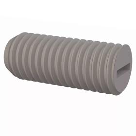 Set Screws - Plastic Slotted
