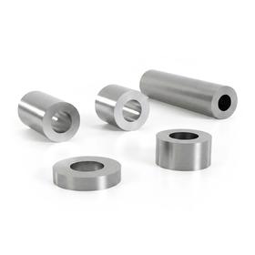 Round Unthreaded Metal Spacers