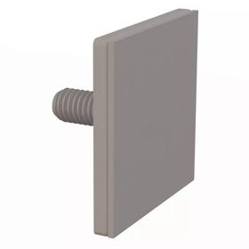 Threaded Studs - Adhesive Square Base