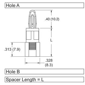 P160246_Screw_and_Lock_Support-Locking_Bayonet_Nose_Threaded_Female - Line Drawing