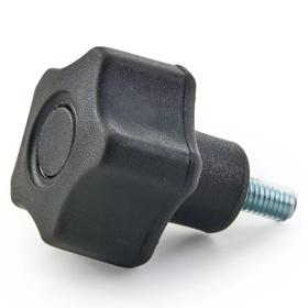 Lobed Hand Knobs - Threaded Stud