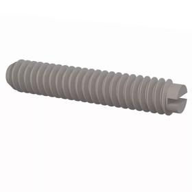 Set Screws - Plastic Slotted